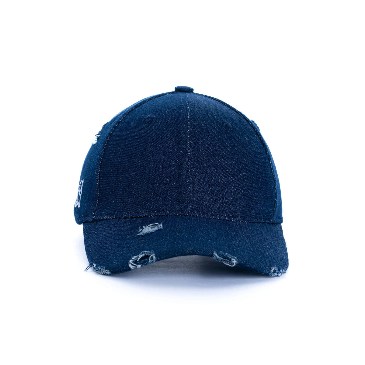 Distressed Denim Cap – Vintage Washed Streetwear Baseball Hat